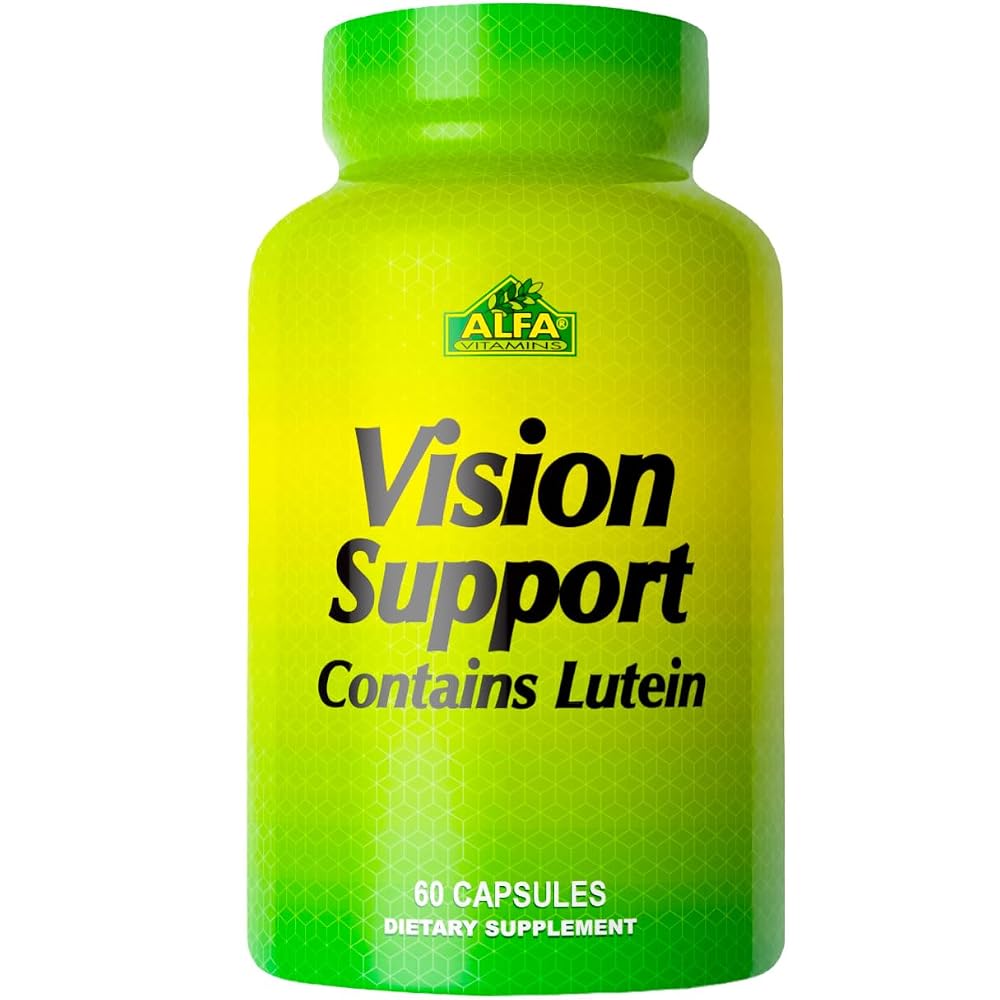 ALFA VITAMINS Vision Support for Healthy Eyes - 60 Capsules