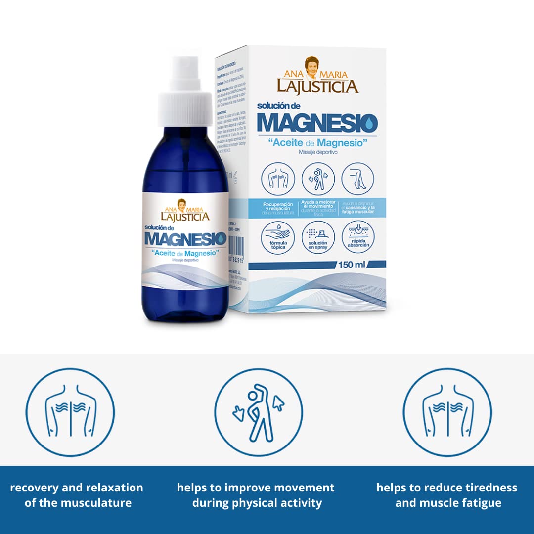 Ana María Lajusticia Magnesium Oil Topical Solution - 150ml - image 2