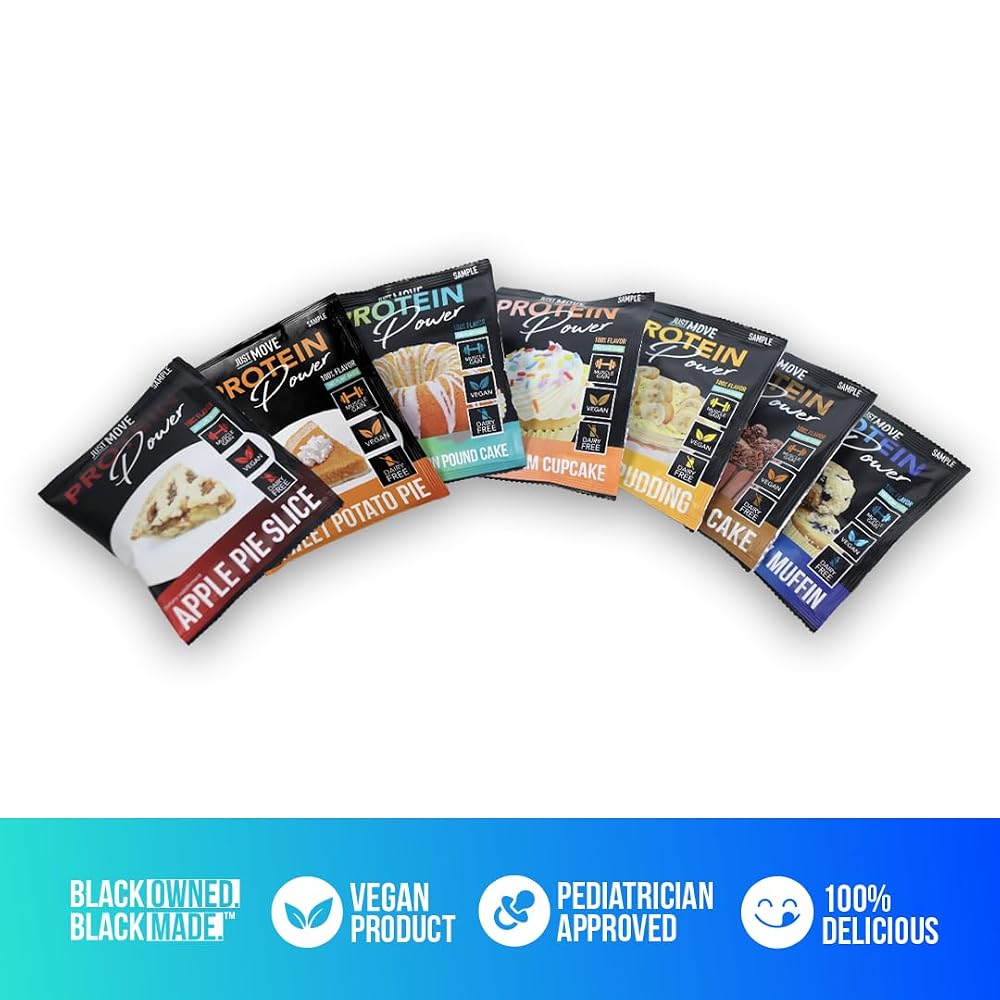 Just Move Protein Sample Pack Bundle - 7 Flavors - image 2
