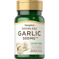 Piping Rock Odorless Garlic Supplement - 200 Softgels