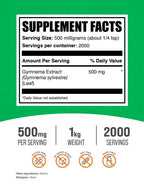 BulkSupplements.com Gymnema Sylvestre Extract Powder