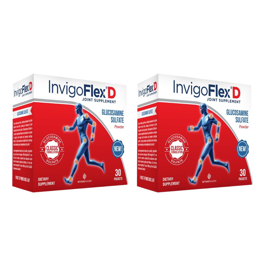 INVIGOFLEX® D - 1500mg of Glucosamine Sulfate Powder (Classic