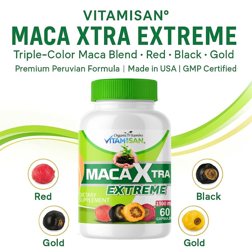 Claris Vitamins Bottom Buster Maca Supplement - 120 Capsules - image 3