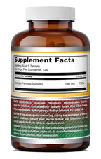 Amazing Formulas Iron as Ferrous Sulfate Supplement