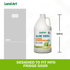 Land Art Pure Aloe Vera Drinkable Gel - Cold-Processed Inner Filet