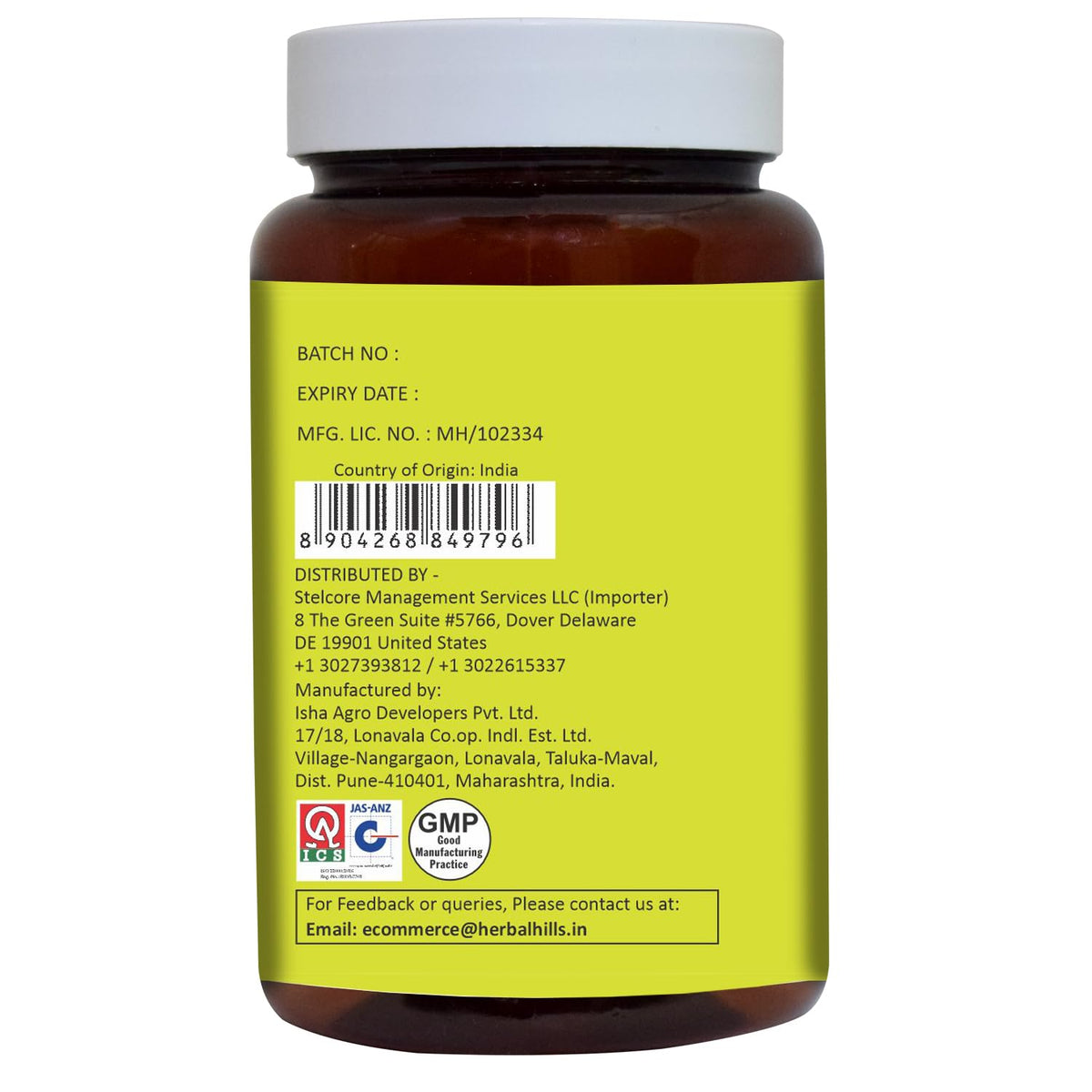 HERBAL HILLS Moringa Tablets 1000 mg - 120 Tablets - image 3