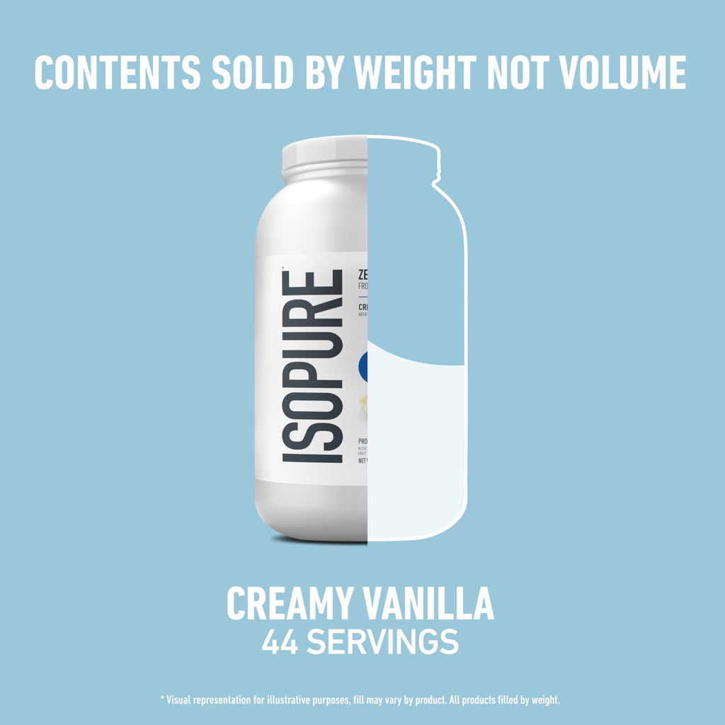 Isopure Zero Carb Low Carb Whey Isolate Protein Powder