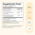 Alaya Naturals Turmeric Curcumin 750mg with BioPerine - 60 Capsules - image 6