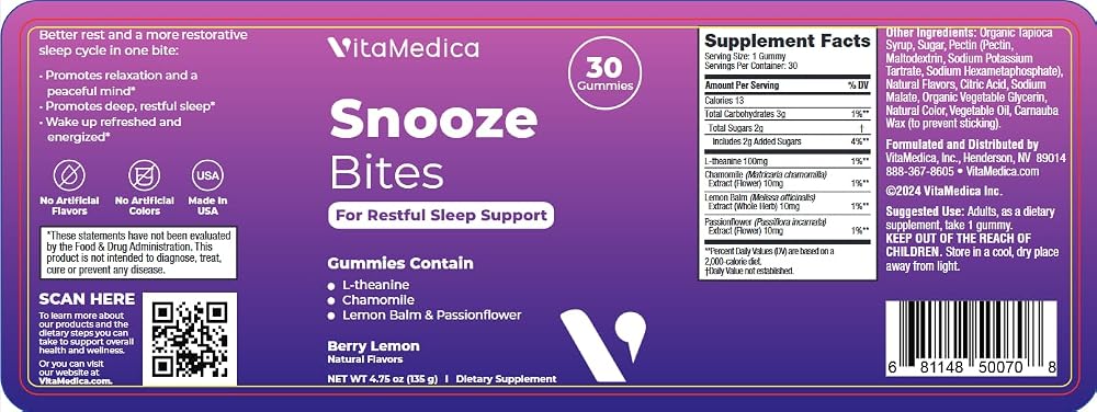 VitaMedica Snooze Bites Parent