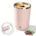 Tissting Shaker Bottle 11.8oz Electric Mixer Cup Stainless Steel Self