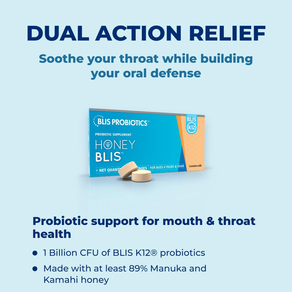 BLIS HoneyBLIS K12 Oral Probiotic Lozenges - 16 Count - image 2