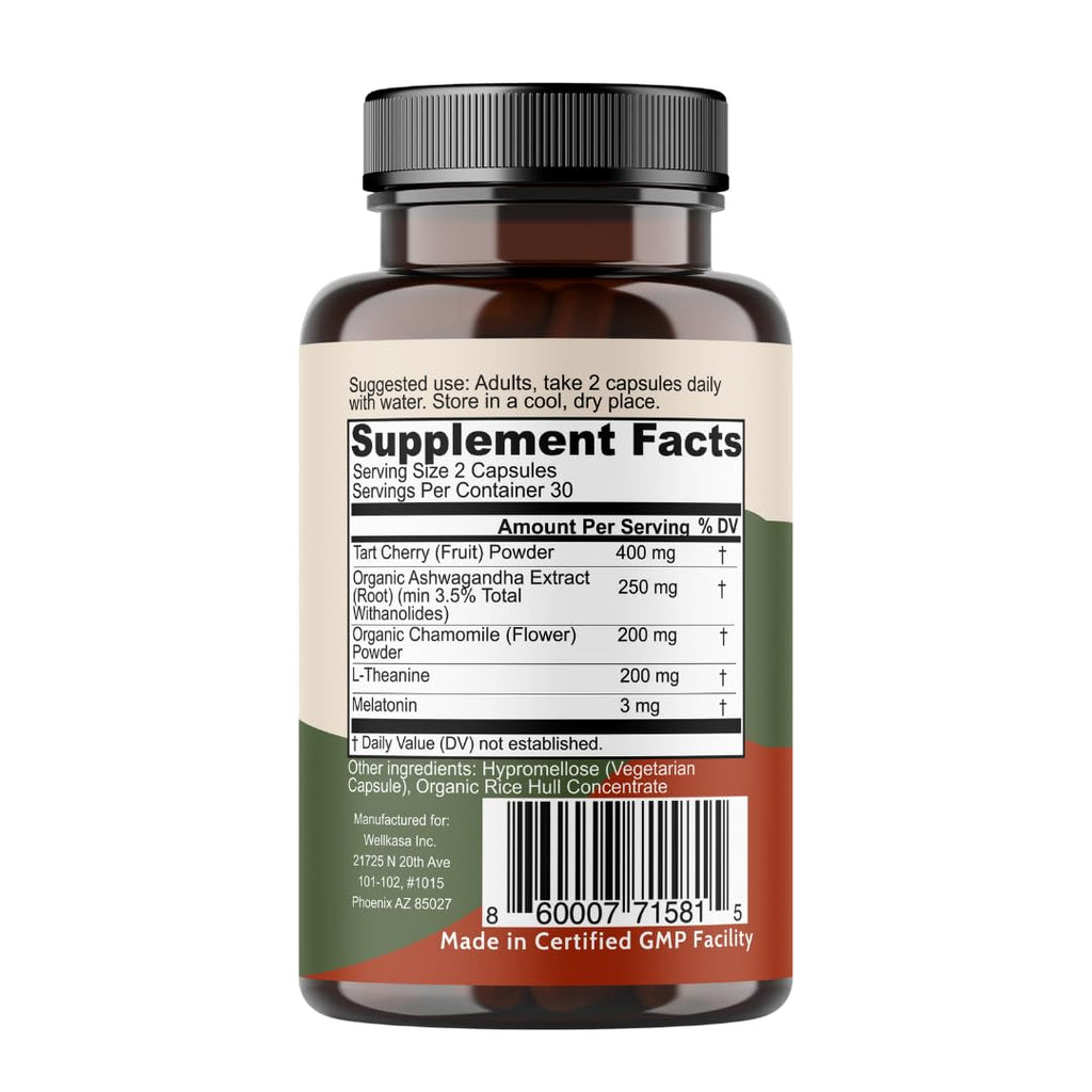 Peak + Valley Natural Sleep Aid for Adults - 60 Capsules - image 4