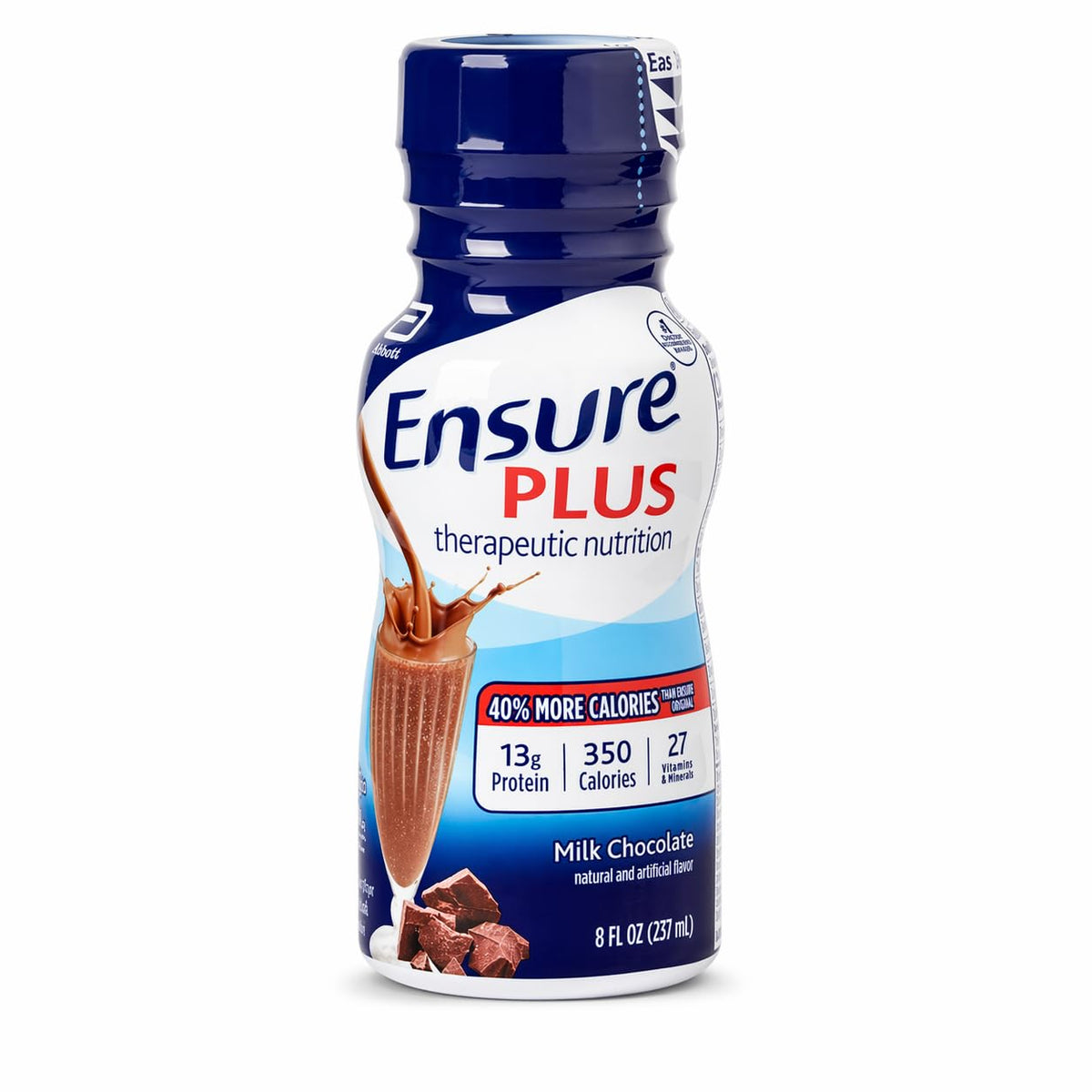 Ensure Plus Creamy Milk Chocolate Shake - 24 x 8 oz Bottles