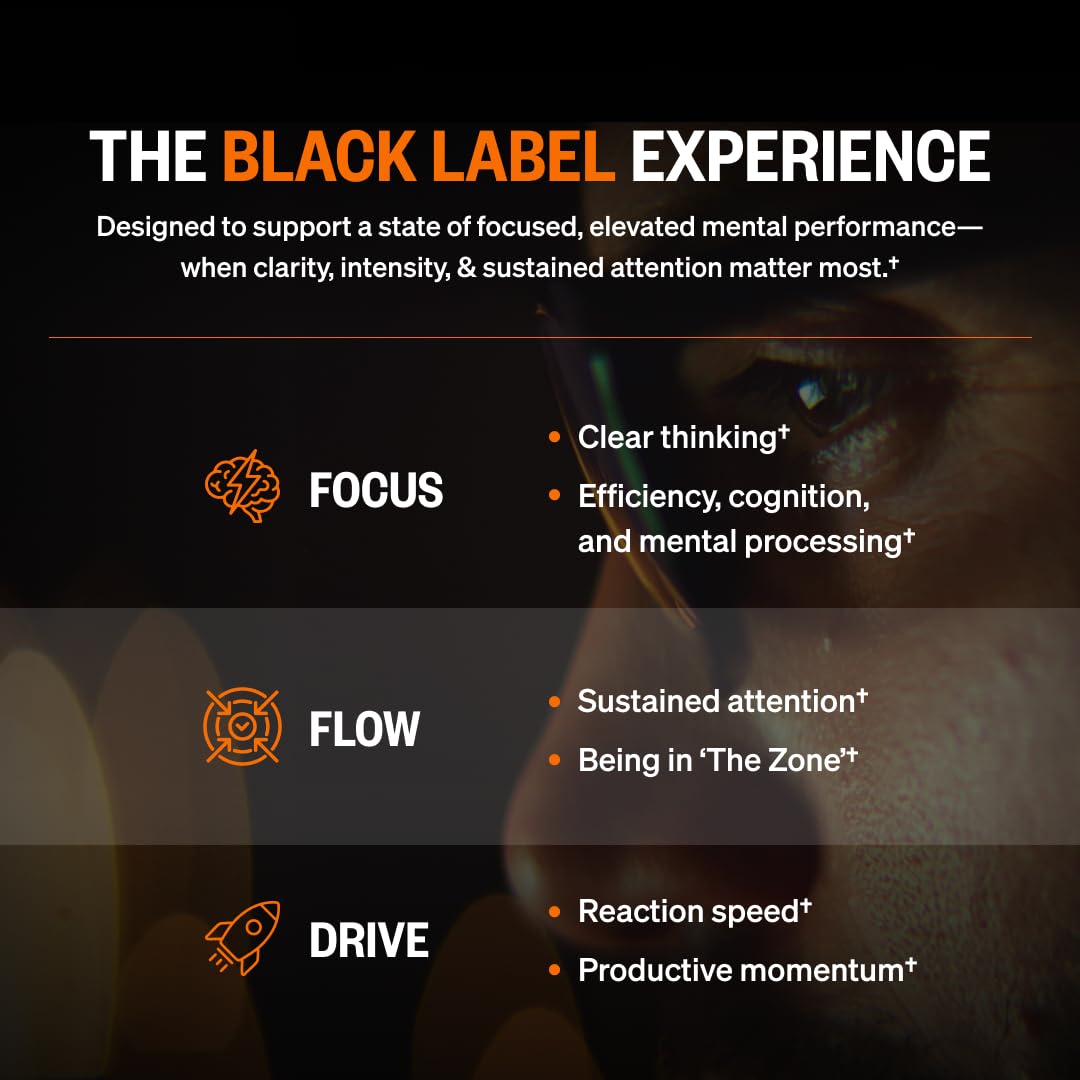 ONNIT Alpha Brain Black Label Nootropic Capsules - 80 Count - image 8