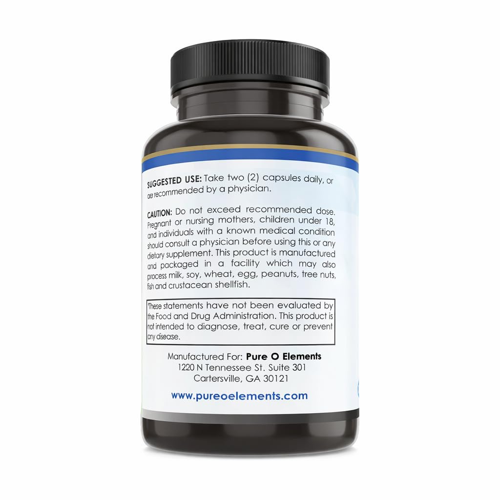 Pure Organic Elements Magnesium Glycinate with Potassium & L-Theanine - image 8