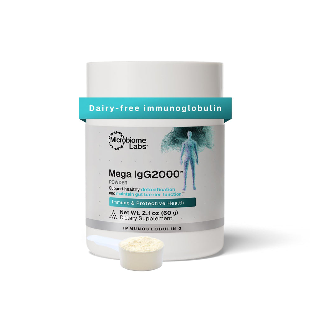 Microbiome Labs Mega IgG2000 Gut Health Powder - 2.1 Ounces