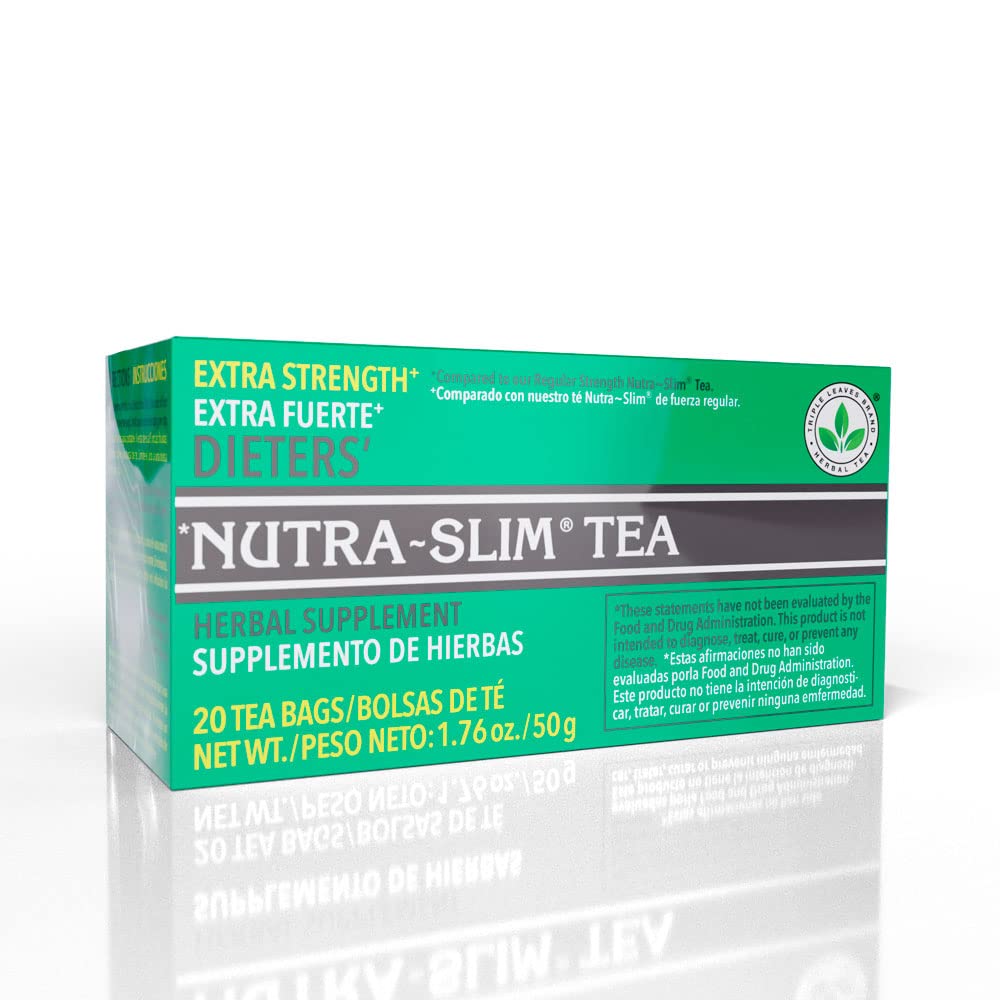 Triple Leaves Brand Nutra-Slim Tea Extra Strength - 20 Tea Bags