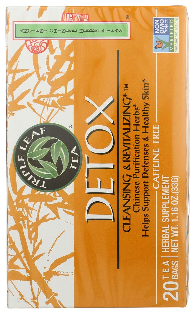 Triple Leaf Detox Tea - 40 Tea Bags - image 3