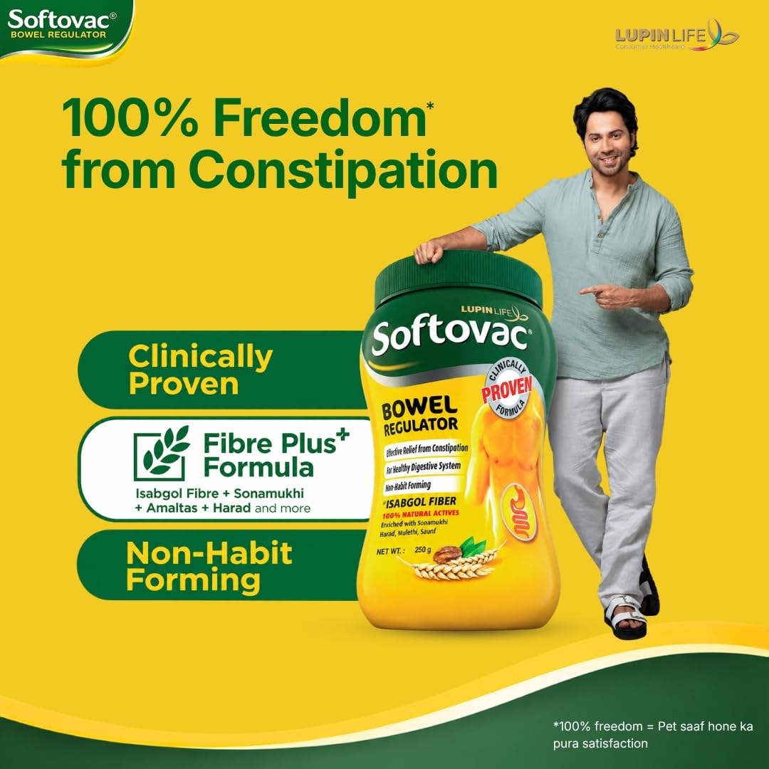 Softovac Bowel Regulator Herbal Laxative Powder - 250g - image 2