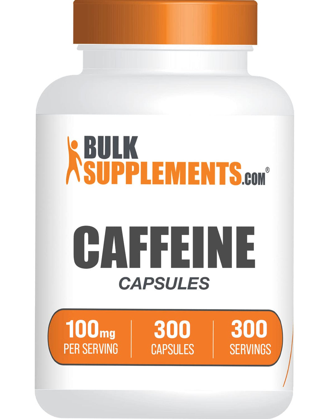 BulkSupplements.com Caffeine Capsules (100mg)