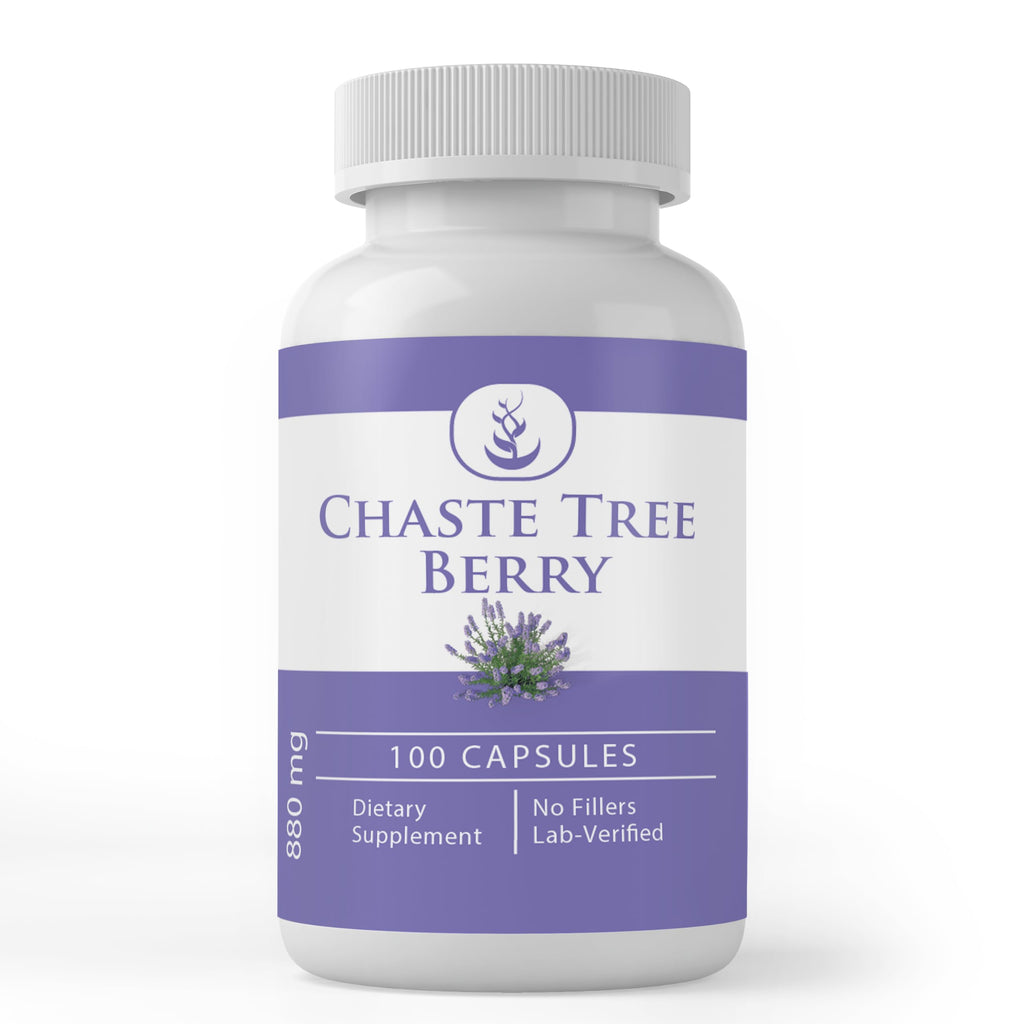 PURE ORIGINAL INGREDIENTS Chasteberry Extract - 100 Capsules