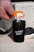 Shake Shot - 4oz (120ml) Mini Shaker Bottle for Pre Workout