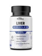 Real Science Nutrition Liver Miracle Liver Support - 60 Capsules