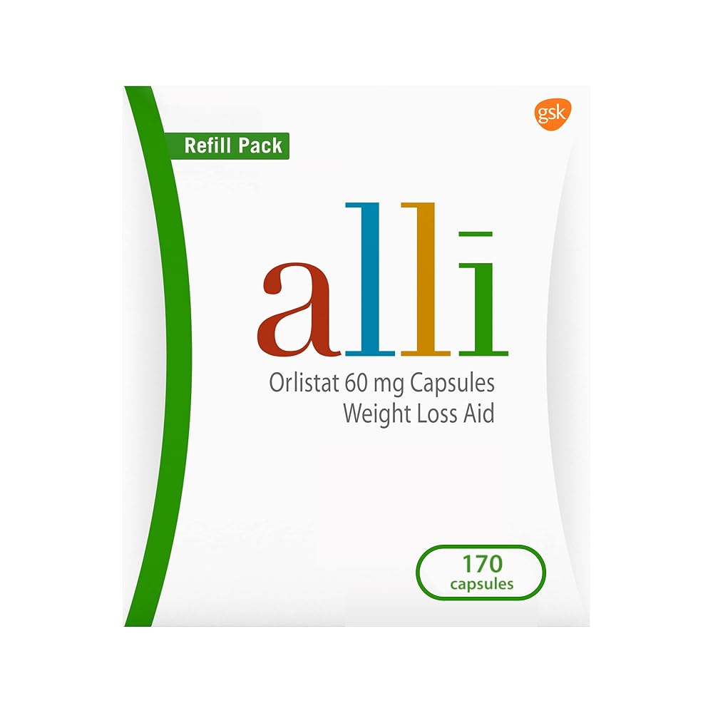alli Orlistat 60 mg Weight Loss Capsules - 170 Count