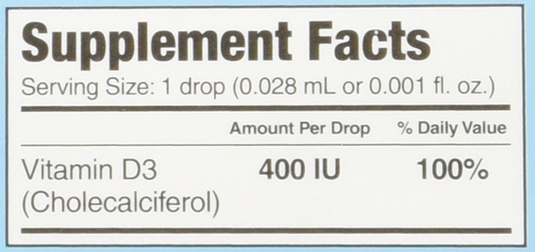 Ddrops Baby Vitamin D3 400 IU - 90 Drops (4 Pack) - image 3