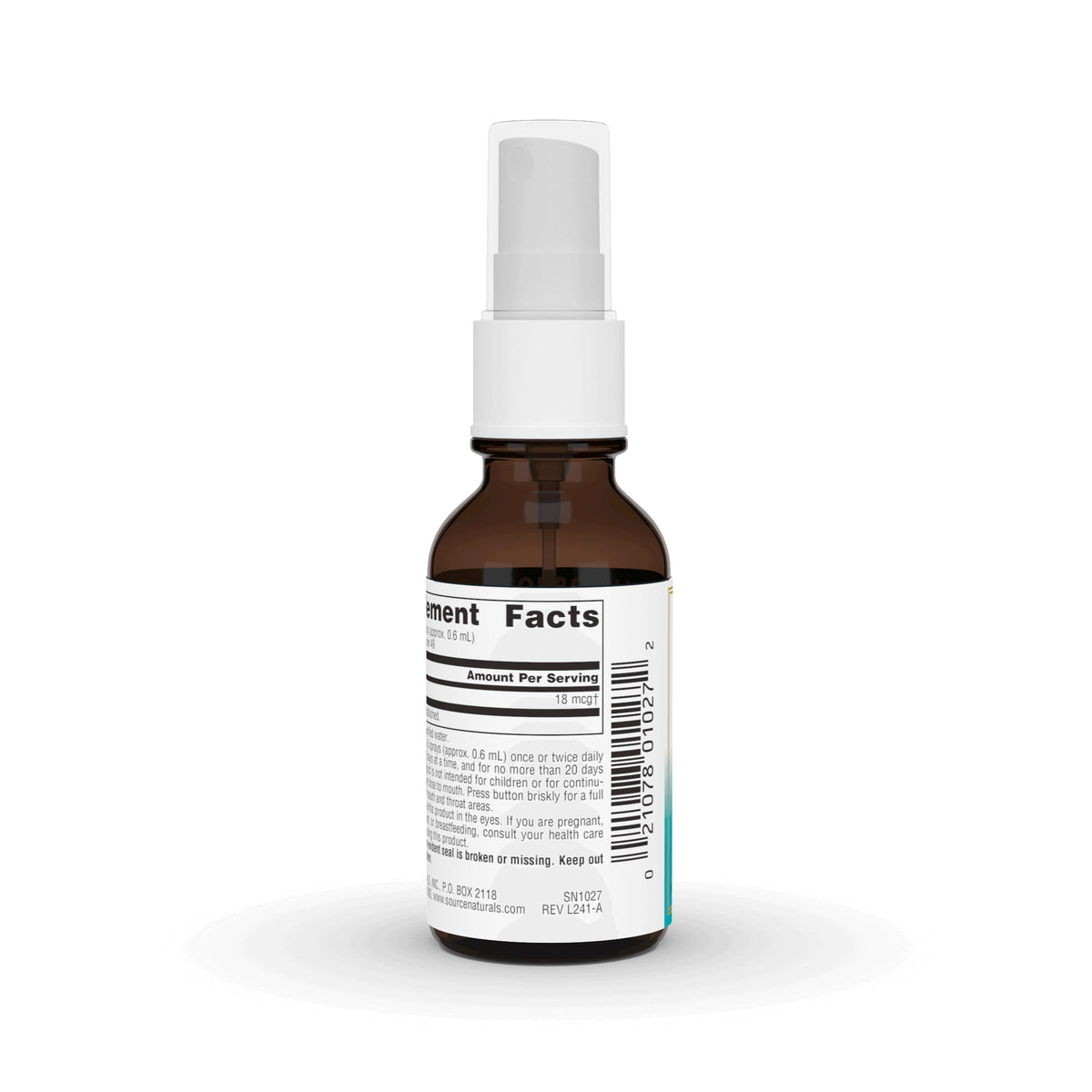 Source Naturals Wellness Colloidal Silver Throat Spray - 1 Fl Oz - image 3