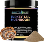 Purity`s Best Purity's Best Turkey Tail Mushroom Immune Support - 120 Capsules