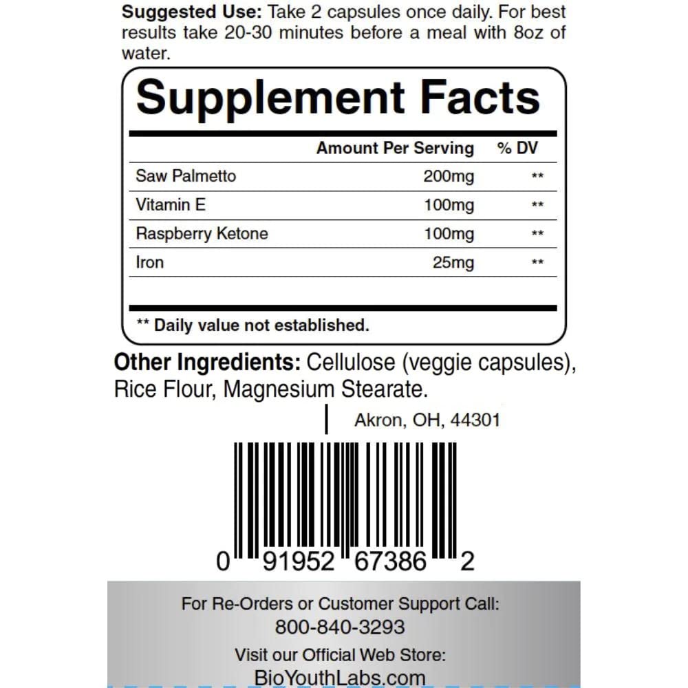 BioYouth Labs Hair-Aid™ Hair Support Supplement