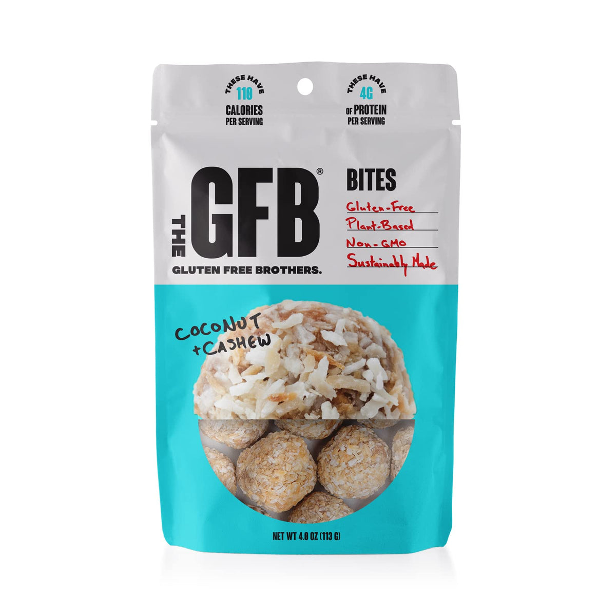 The GFB Gluten Free Protein Bites Coconut Cashew Crunch - 24 oz