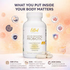 Lifted Naturals Mood Boosting Probiotic 30 Billion CFU - 60 Capsules - image 8