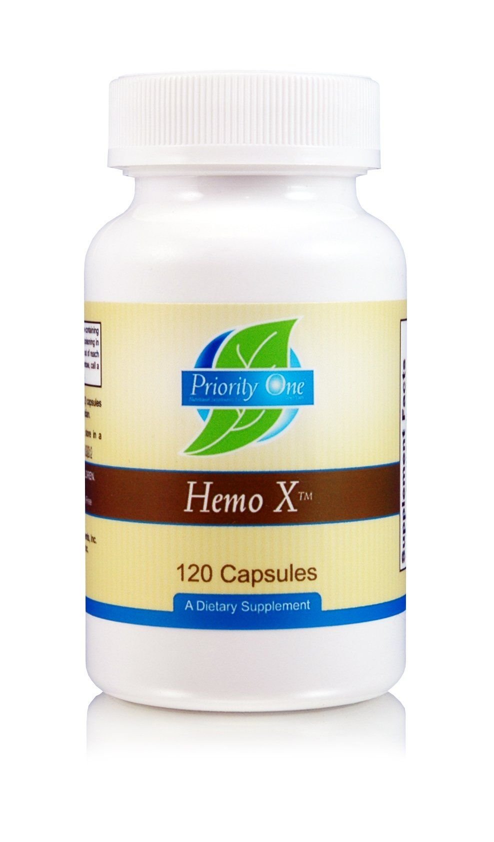 Priority One Hemo-X Iron Supplement - 120 Capsules