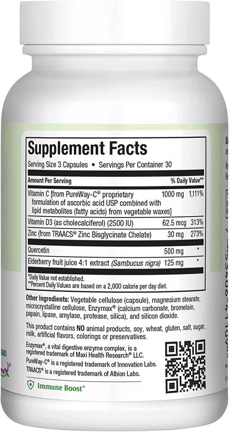 Maxi Health Quercetin 500mg Capsules
