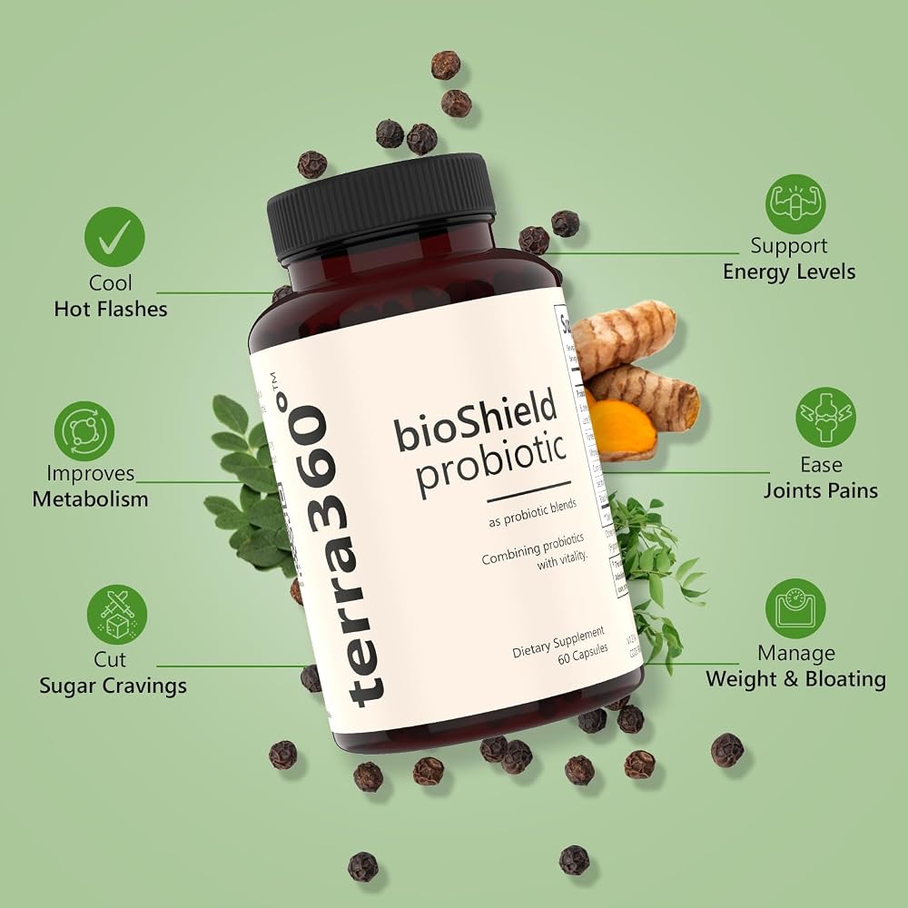 terra360° BioShield Probiotic for Women - 60 Capsules - image 4