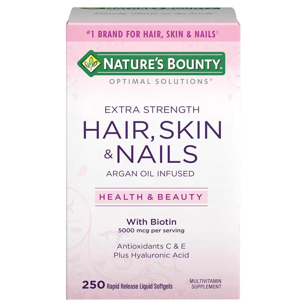 Nature's Bounty Hair, Skin and Nails Softgels - 250 Count