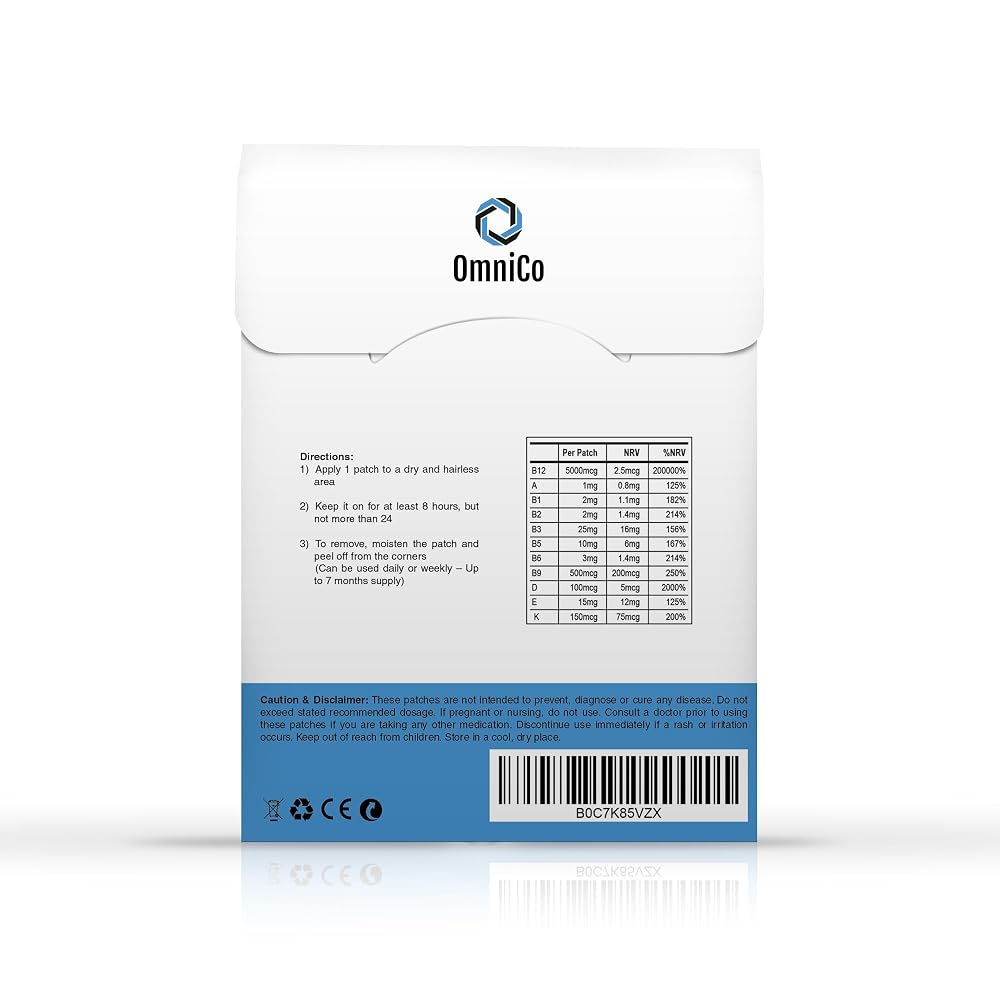OmniCo B12 Energy Patches - 30 Pack - image 2