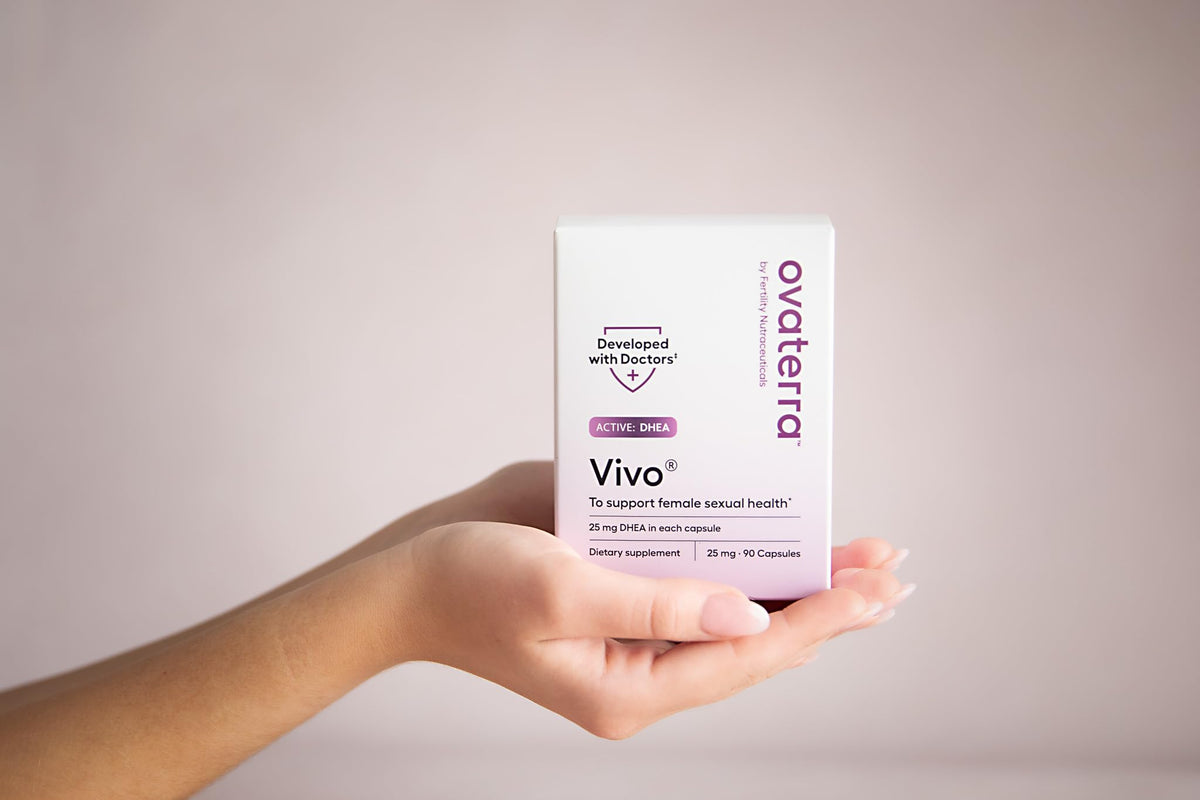 Ovaterra VIVO Micronized DHEA 25mg for Female Sexual Health - 90 Tablets - image 4