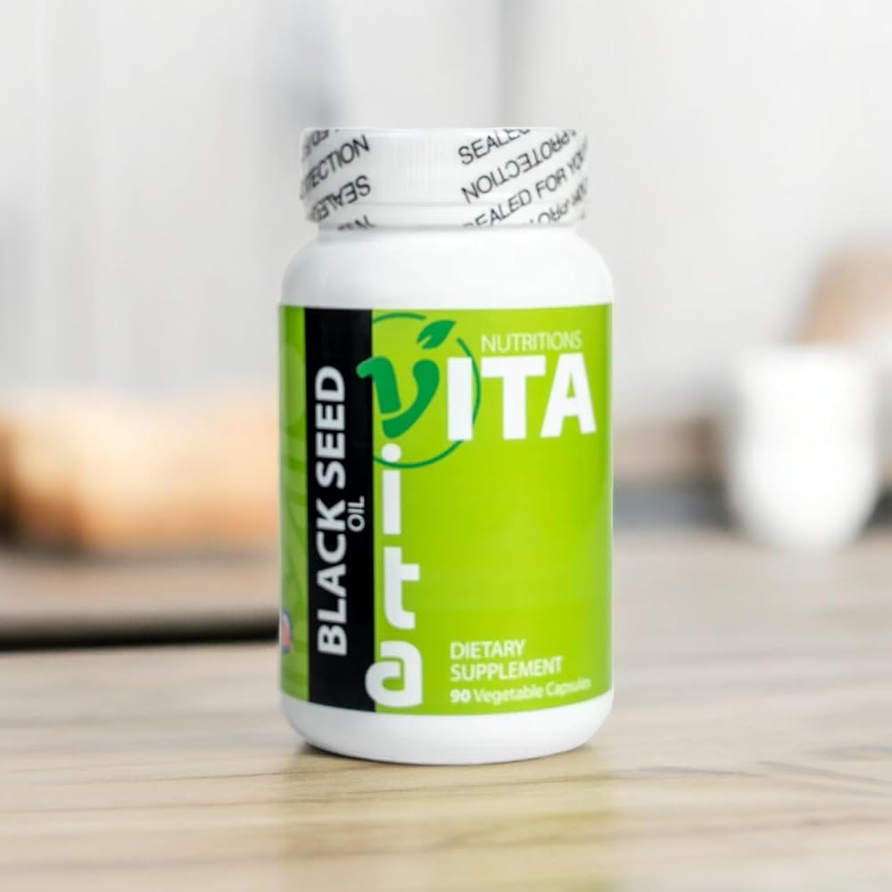 VitaVita Nutritions Black Seed Oil Dietary Supplement - 90 Vegetable Capsules - image 2