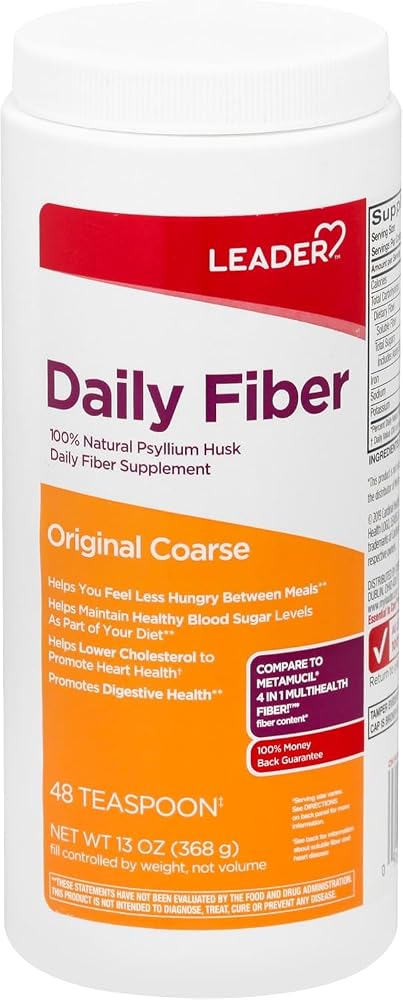 Leader Psyllium Husk Powder Supplement