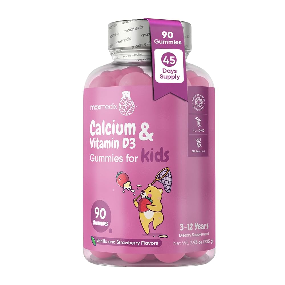 maxmedix Calcium Gummies & Magnesium Citrate Gummies & Vitamin D3 - image 2