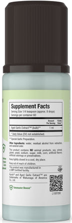 Maxi Health Kyolic Aged Garlic Extract Liquid - 4 Fl Oz - image 3