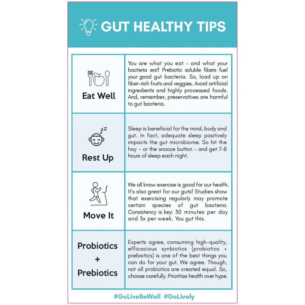 GoLive Probiotics & Prebiotics Powder for Beauty - 10 Packets - image 3