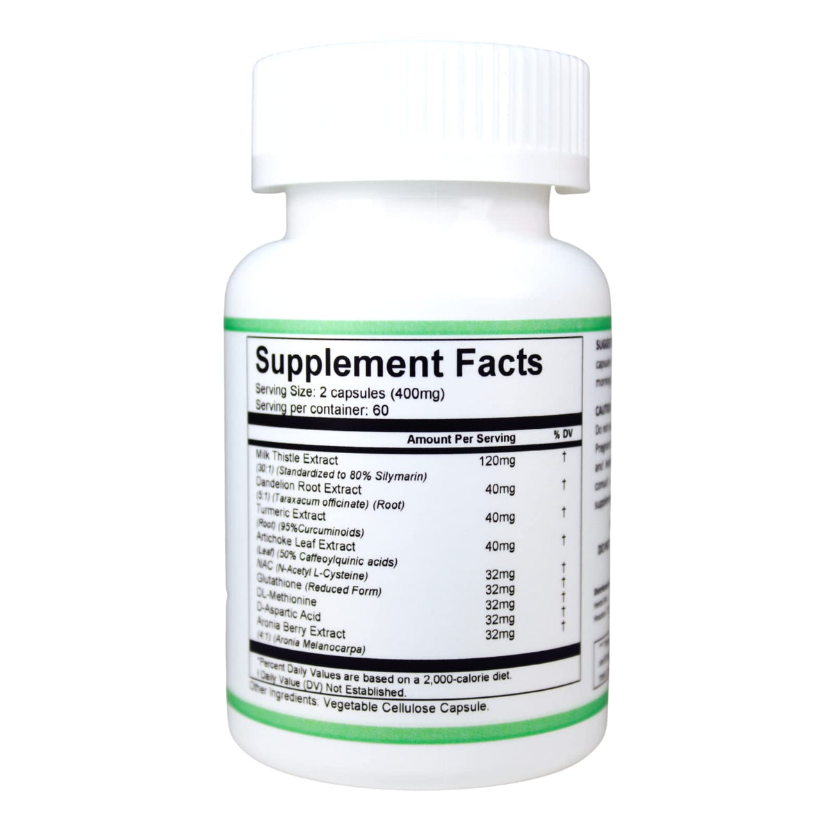 LiverDetox+ Liver Support Supplement with Milk Thistle - 120 Vegetarian Capsules - image 2