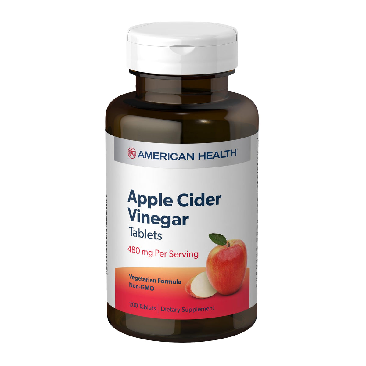 American Health Apple Cider Vinegar Tablets - 200 Count