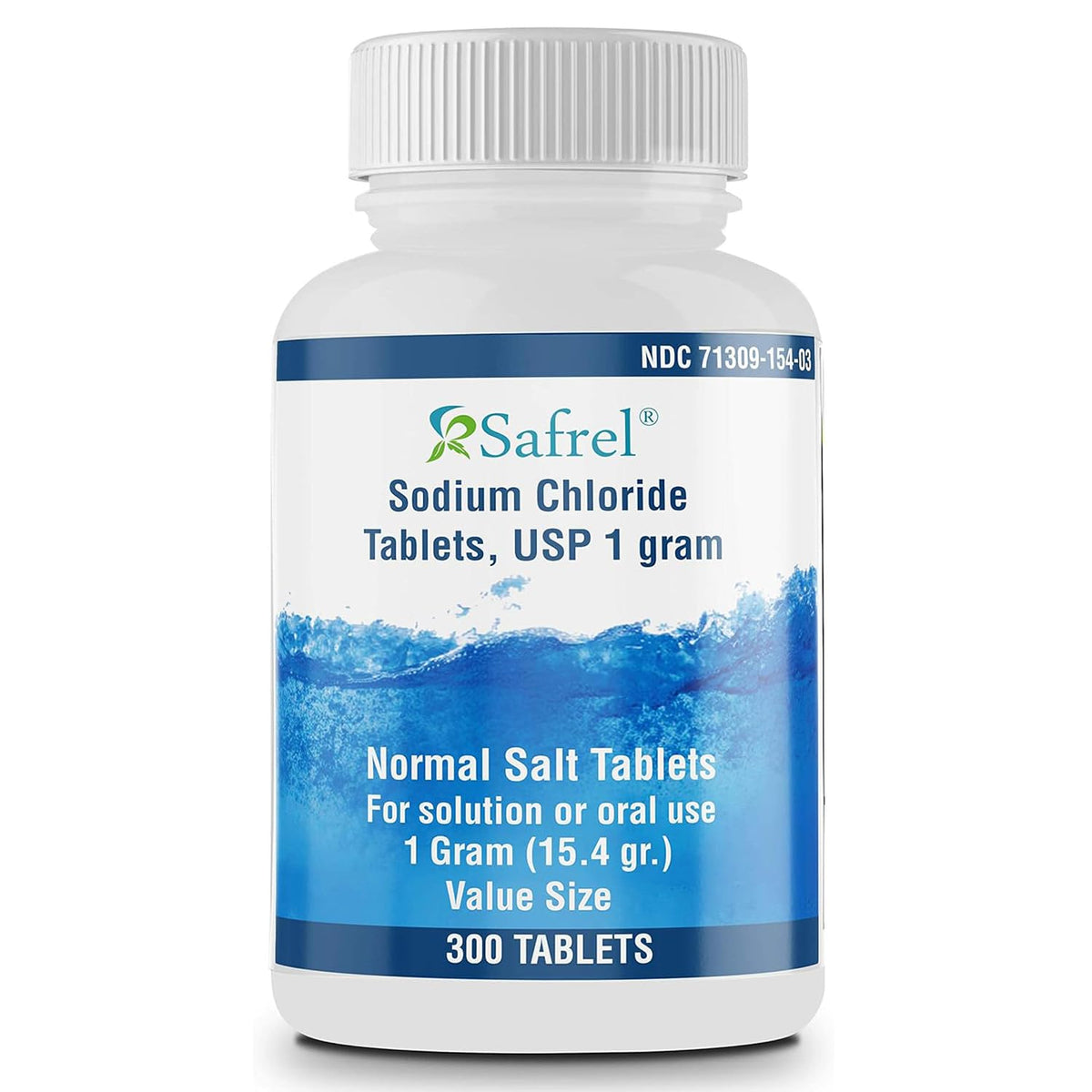 Safrel Sodium Chloride Tablets 1 gm USP - 300 Count