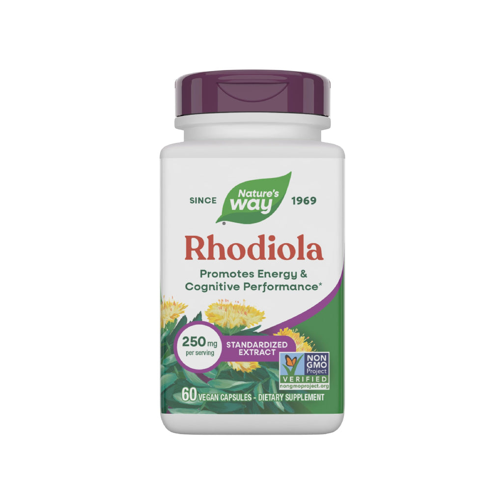 Nature's Way Rhodiola 250mg - 60 Capsules