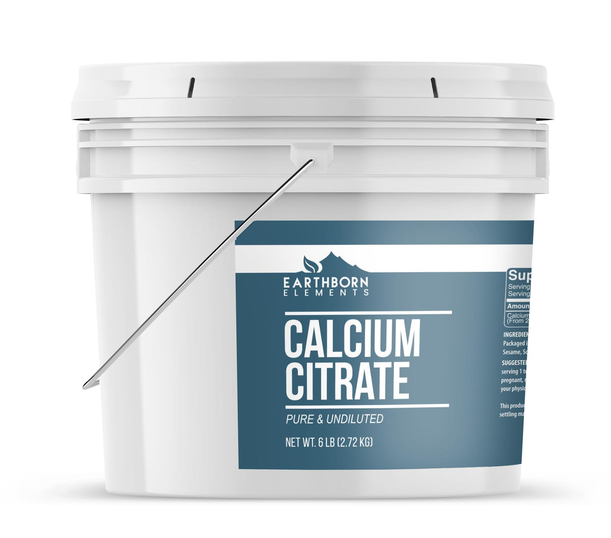 Earthborn Elements Calcium Citrate Powder - 96 Ounces - image 2